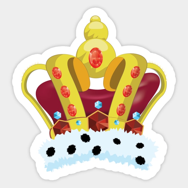 Royal Crown Sticker by nickemporium1